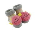 thumbnail image 2 of Stephan Baby Rattle Socks, Pink Monsters, Fits 3-12 Months, 2 of 5