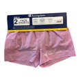 thumbnail image 2 of Champion Girl's Adjustable Waist 2-Pack 2.5" Inseam Active Shorts (Black/Pink. 5/6), 2 of 3