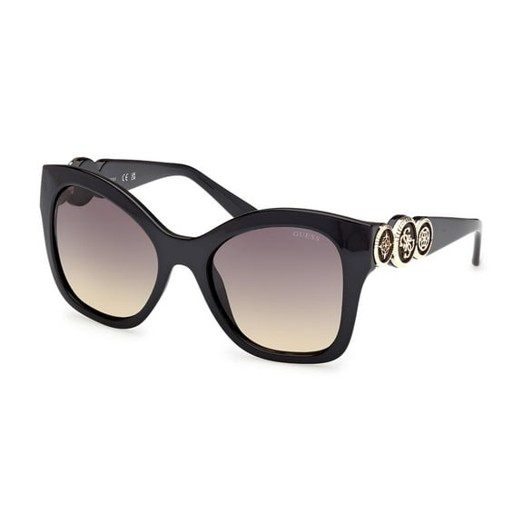 Guess sunglasses GU00197 WOMAN 55/20/140 05B shiny black