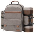 thumbnail image 1 of Mochila de Picnic Sunflora para 4 Personas con Manta y Set de Canasta para 2, 1 of 9