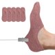 thumbnail image 2 of 5 pares de calcetines deportivos para hombre y mujer: calcetines antideslizantes de silicona, mezcla de algodón, talla única, elásticos y cómodos para practicar deporte y para el uso diario., 2 of 3