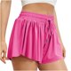 thumbnail image 2 of ICHUANYI Clearance Women's Summer Casual Sport Shorts High Waist Yoga Pants(Hot Pink, M) ICHUANYI WER2023080703620, 2 of 9