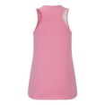 thumbnail image 5 of UPPADA Womens Color Block Tank Tops Trendy Comfy Tunic Tops Cute Crewneck Cami Tank Top Long Shirts To Wear with Leggings ,L Pink Tank Tops, 5 of 6