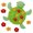 shape:turtle, variant on Crochet Flower Handbag Set for Beginner with Video Tutorial Instruction Tortoises Crochet Sret with Knitting Accessories