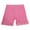 Hot Pink—Prime Deals 2025, variant on Milgrthf Girl's Yoga Leggings Shorts High Waist Stretch Soft Breathable Bike Shorts Solid Lace Cotton Bottom Short for 100-170 Beige