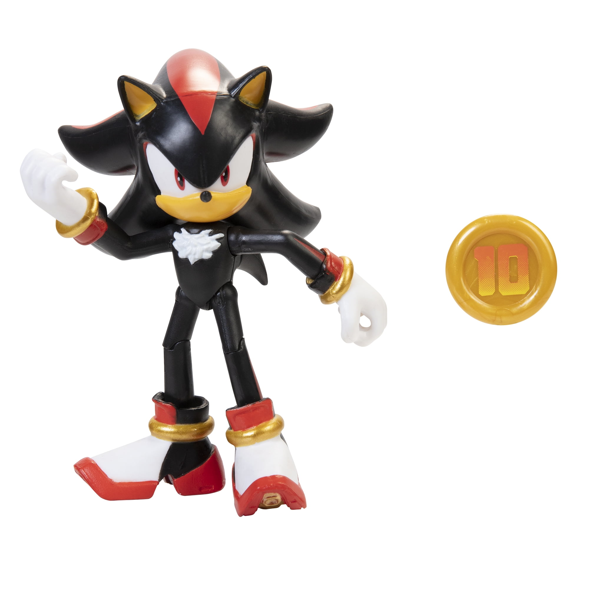Sonic The Hedgehog Shadow With Super Ring 4 Inch Action Figure