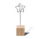 thumbnail image 5 of Soporte para tarjetas Monstrate Base de lugar clip de metal y madera 11,5 x 3,3 x 3 cm, 5 of 6