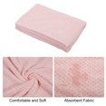 thumbnail image 3 of Unique Bargains Toalla de baño para mujer Toalla de envoltura absorbente Bata de baño para ducha Microfibra Rosa 66.9 "x35.4", 3 of 7