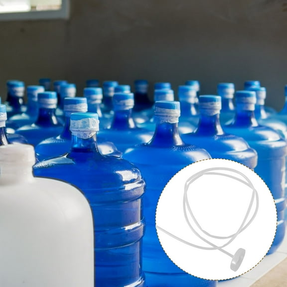 LEORX Water Dispenser Hose Replacement Flexible Round Silicone Tubing 1Set 06In Inner Diameter