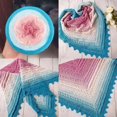 thumbnail image 1 of 250g Wool Mixed Strands Gradient Color Hand-wound Crochet Shawl Blanket DIY Autumn/winter Hand-knitted Scarf Sweater Wool Thread, 1 of 7