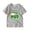 Grey, variant on Boys Summer Shirts Size 7 Round Neck Letter Print Back To School Short Sleeve T-Shirt Casual Beach Shirt Preppy T-Shirts Infant To Big Kid