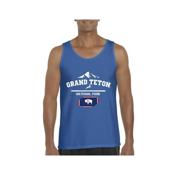 Normal is Boring - Men's Tank Top for Men, up to Men Size 3XL - Grand Teton National Park