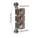 thumbnail image 3 of Set de condimentos giratorios con ventosa para cocina | Frascos de especias sellados para pared | Rotación de 360° | Instalación sin taladros | Sello de frescura | Organizador de hierbas y pimienta, 3 of 6
