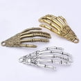 thumbnail image 5 of 30pcs Skeleton Skull Hand Charms Tibetan Alloy Hand Claw Pendants Punk Horror Bone Claw DIY Accessories for Necklace Bracelet Jewelry Making Halloween Party Decoration, 3 Colors, 5 of 7