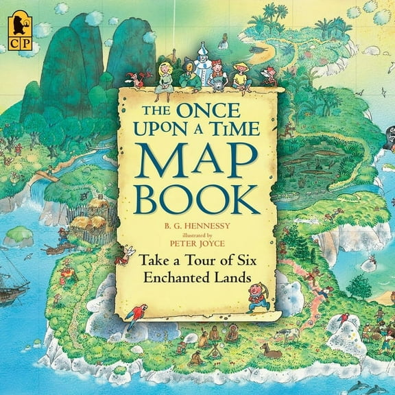 The Once Upon a Time Map Book, (Paperback)