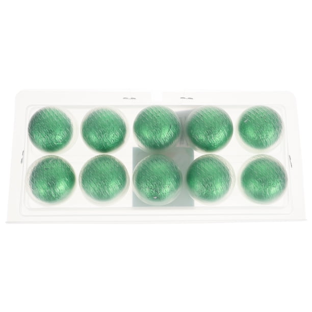 10 unids Bolas de sudor Rojón Pills Pills Bath Pills Ped Spa Pastillas (Verde)