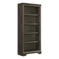 thumbnail image 2 of Intercon Furniture San Mateo Home Office Wood Bunching Bookcase in Gray, 2 of 3