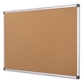 MasterVision Cork Bulletin Board With Oak Frame – 24 X 36 Inches, Natural Cork, Self-Healing