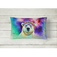 thumbnail image 2 of Hippie Animal Polar Bear Throw Pillow 12 in x 16 in, 2 of 4