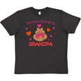 thumbnail image 3 of Inktastic Heart Belongs to Grandpa Youth T-Shirt, 3 of 5