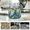 thumbnail image 6 of Yayeee Ashtray with Lid for Cigarette Smokeless Stainless Steel Home Ash Holder, Retro Tree, 6 of 7