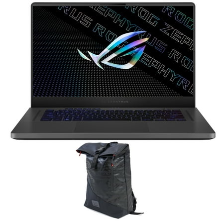 ASUS ROG Zephyrus G15 Gaming Laptop (AMD Ryzen 9 6900HS 8-Core, 15.6in 240 Hz 2560x1440, NVIDIA GeForce RTX 3080, 40GB DDR5 4800MHz RAM, Win 11 Pro) with Voyager Backpack