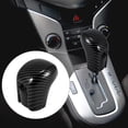thumbnail image 2 of Motoforti Gear Shift Cover for Honda Civic 10th Gen 2016-2021 ABS Carbon Fiber Pattern Black Auto Interior accessories, 2 of 7