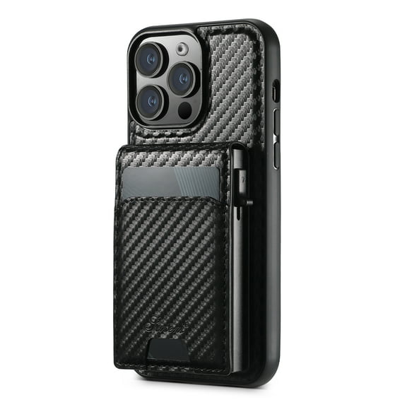 Allytechgroup Wallet Case for iPhone 14 Plus with Detachable Cards Holder, RFID Blocking Slim Lightweight Support Wireless Charging Shockproof Magnetic Back Cover for iPhone 14 Plus, Black