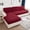 Burgundy, variant on Sofa Cushion Covers High-Elasticity Waterproof Jacquard Sofa Slipcovers Pet-Friendly Furniture Protectors for L-Shaped Sectional Sofa Easy Care