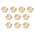thumbnail image 4 of 10Pcs Faux Flower Head Beautiful Multi-purpose DIY Clothing Accessories Fake Flower Head for Handicrafts-Grey, 4 of 7