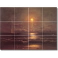 thumbnail image 1 of Ceramic Tile Mural-Martin Heade Waterfront Painting 311. 24" w x 18" h using (12) 6 x 6 ceramic tiles, 1 of 3