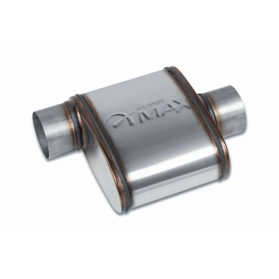 Street Max 4” X 9” Oval Body Offset/Center Muffler