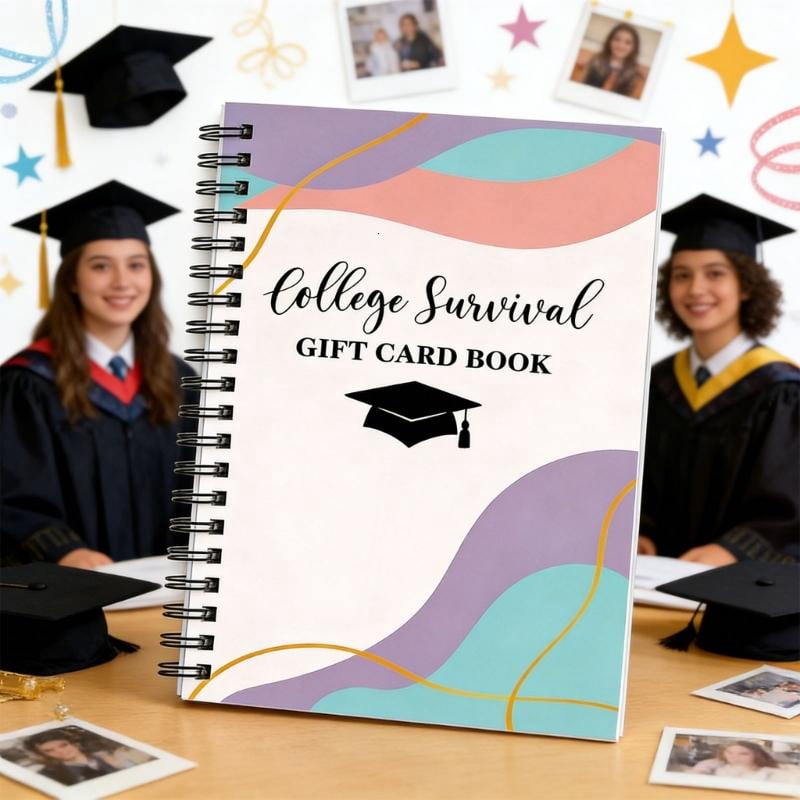 ANXPTIME Portable 13x18cm Graduation Greeting Card Album For Celebration Moment