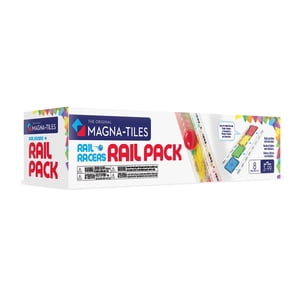 Magna-Tiles Rail Racers 8-Piece Rail Pack Expansion