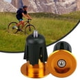 thumbnail image 2 of Mountain Bike Expansion Lock Handlebar Aluminum-Alloy Bar End Cap Cuffs For Handle Cover Bicycle Accessories, 2 of 9