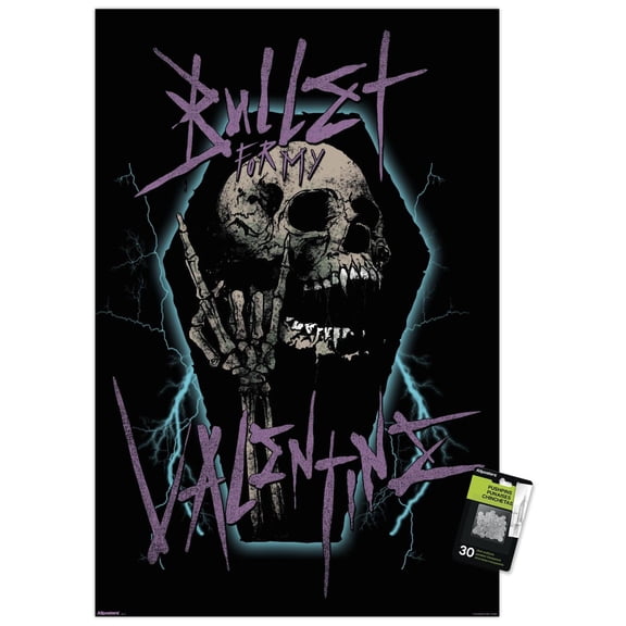 Bullet For My Valentine - Thrash Wall Poster with Pushpins, 22.375" x 34"