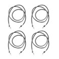 thumbnail image 1 of 4 piezas mujeres hombres anteojos gafas de sol cordón cadena gafas titular Negro Jinwen Cadena moldeada del cuello de las gafas, 1 of 7