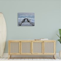 Stupell Heaven Closer At Beach Coastal Landscape Painting Gallery Wrapped Canvas Print Wall Art