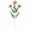 B, variant on Lifelike Artificial Violet Single Stem Flower, Faux Silk Plant For Indoor Outdoor Spring Home Decor, Wedding Centerpiece Vase Filler, Blue