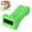 Green, variant on Stainless Steel Runner Bean Slicer & Stringer - Effortless Kitchen Gadget for Fast Vegetable Prep