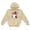 Khaki, variant on Gunia Toddler Boy Girl Halloween Ghost Sweatshirts Hoodie Pullover Sweatshirt Cute Printed Long Sleeve Casual Outfit For Youth Warm Fall Winter Clothes Tops Black 2-3 Years