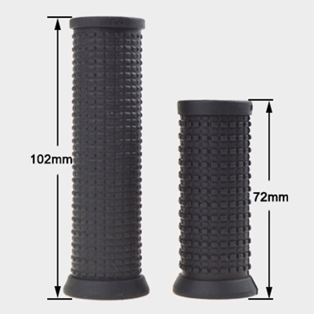 Bicycle Handlebar Grips Tpr Rubber for Twisting Shifter Mountain Bike 22.2mm Bar