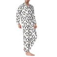 thumbnail image 2 of Balery Lovely Penguin Pijama para Hombre de Dos Piezas con Manga Larga, Conjunto de Dormir y Descanso Suave con Bolsillos-XX-Large, 2 of 7