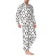 thumbnail image 2 of Balery Lovely Penguin Pijama para Hombre de Dos Piezas con Manga Larga, Conjunto de Dormir y Descanso Suave con Bolsillos-XX-Large, 2 of 7