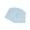 Baby Blue, variant on Teal Acid Free 7x7 Heart Picture Frame Mat with White Core Bevel Cut for 4x5 Pictures - Fits 7x7