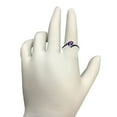 thumbnail image 2 of AoneJewelry 1.00 Carat Amethyst and Black Diamond Ring In 14K Rose Yellow White Gold, 2 of 5
