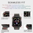 thumbnail image 4 of AIYOCK Compatible with Apple Watch 41mm 40mm 38mm, Premium Waterproof TPU Watch Band for iWatch Series 9 8 7 SE 6 5 4 3 2 1 for Men Women, 4 of 6