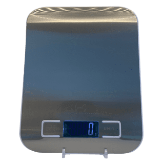Pikadingnis Mini Digital Electronic Scale Precision Digital Scale Portable Food Kitchen Scale Stainless Steel Digital Scale Electronic Digital LCD