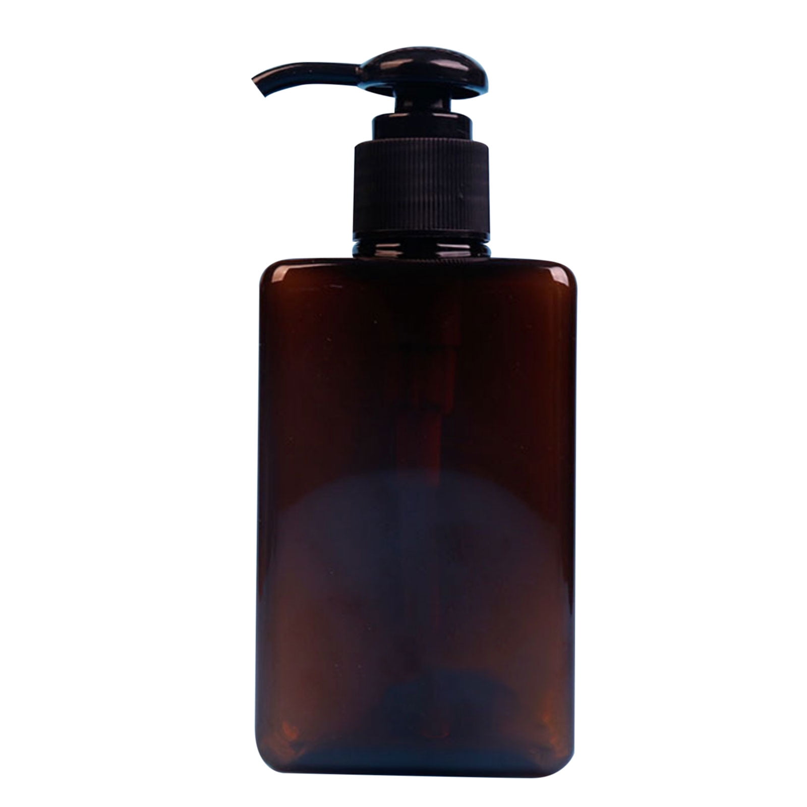 200ml Pump Bottle Dispenser, Modern Square Shampoo Bottles with Pump