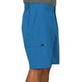 thumbnail image 2 of Greg Norman Men's Comfort Stretch Comfort Waistband Performance Golf Shorts (Classic Blue, 36), 2 of 3